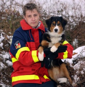 Dominic mit Luna